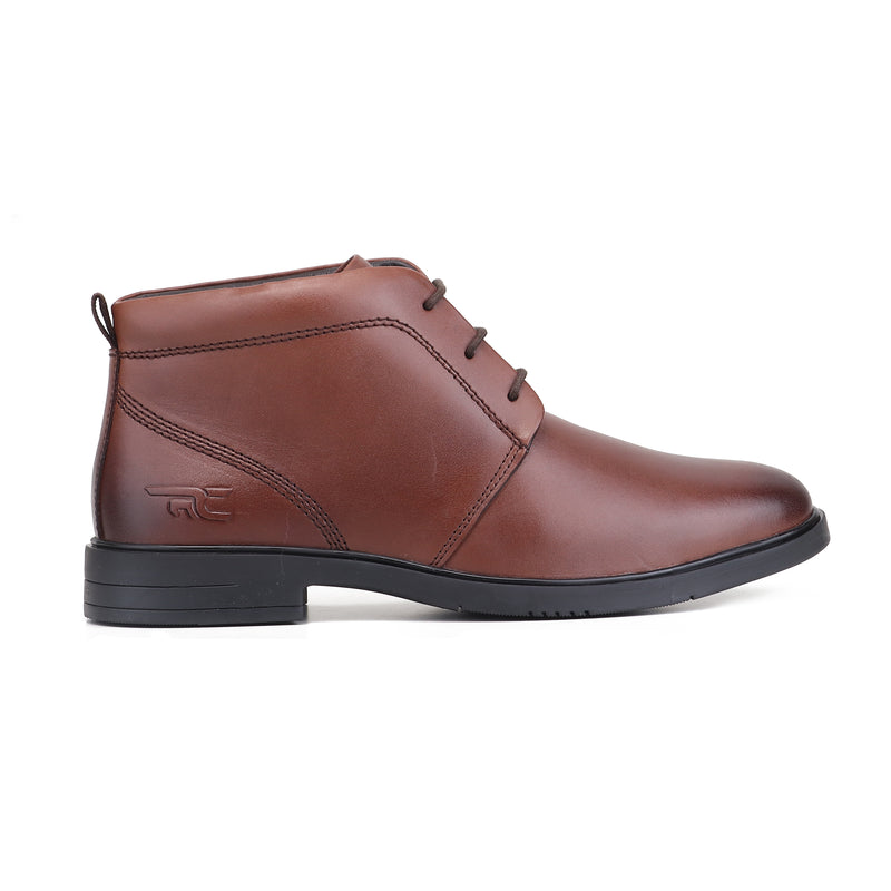 RED CHIEF Brown Leather Formal Shoes for Men RC5544 003