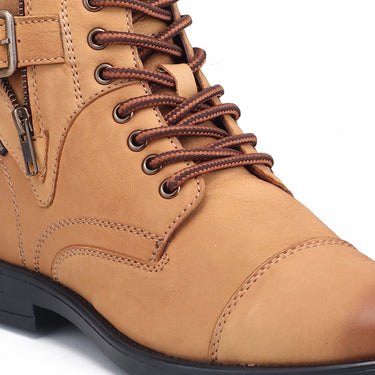 RED CHIEF Rust Leather Casual Shoes for Men RC4073 022