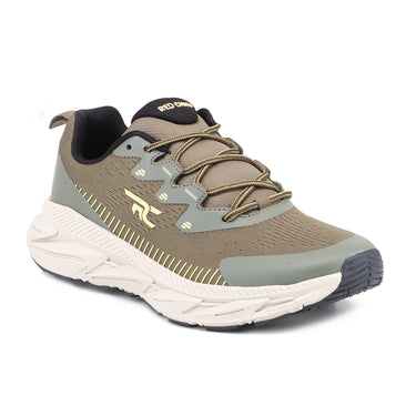 Red Chief Sports Olive Green Color & Low Ankle Lace-Up Comfortable Hiker Shoes for Men |H20049 G0045