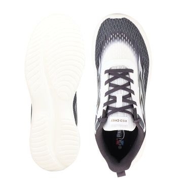 Red Chief Sports White-D.Grey Color & Low Ankle Lace-Up Comfortable Running Shoes for Men |R1775 1466