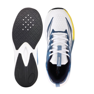 Red Chief Sports OFF-White-Blue Color & Low Ankle Lace-Up Comfortable Running Shoes for Men |R1766 CD19