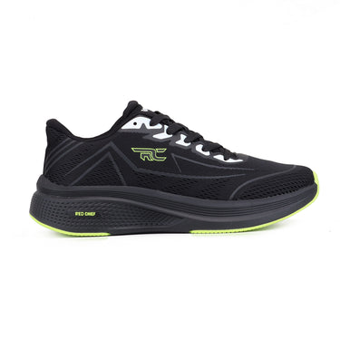 Red Chief Sports Black Color & Low Ankle Lace-Up Comfortable Running Shoes for Men |R1752 001