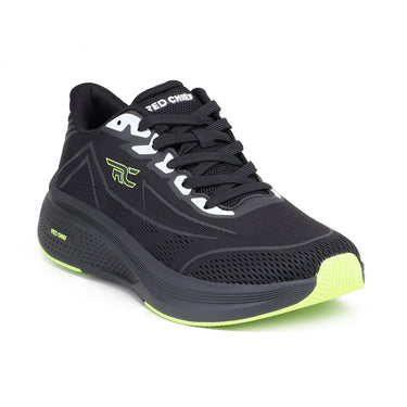 Red Chief Sports Black Color & Low Ankle Lace-Up Comfortable Running Shoes for Men |R1752 001