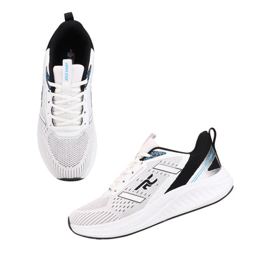 Red Chief Sports White-Blk. Color & Low Ankle Lace-Up Comfortable Running Shoes for Men |R1760 C261