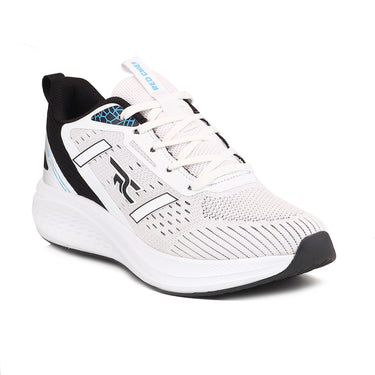 Red Chief Sports White-Blk. Color & Low Ankle Lace-Up Comfortable Running Shoes for Men |R1760 C261
