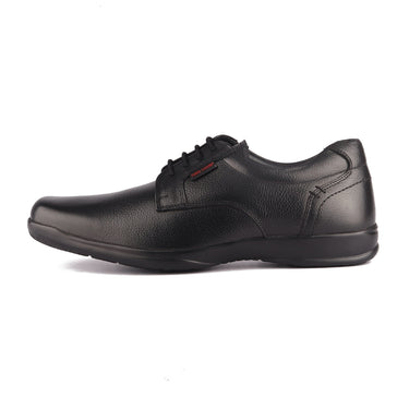 RED CHIEF Black Leather Formal Shoes for Men RC3730 001