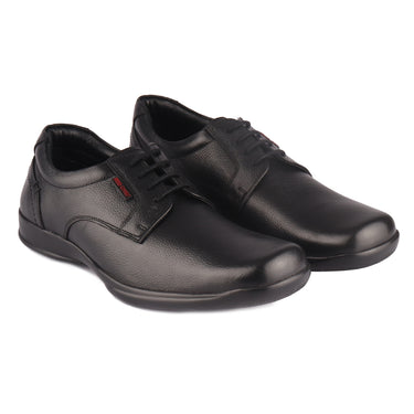 RED CHIEF Black Leather Formal Shoes for Men RC3730 001