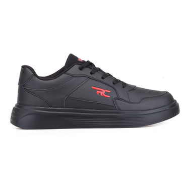 Red Chief Sports Black Color & Low Ankle Lace-Up Comfortable Sneaker Shoes for Men |C6027 001