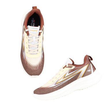 Red Chief Sports Cream-Brown Color & Low Ankle Lace-Up Comfortable Running Shoes for Men |R1775 CD28