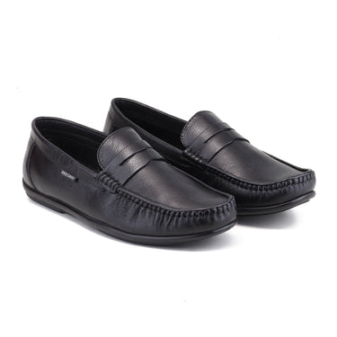 RED CHIEF Black Leather Formal Shoes for Men RC2280 001