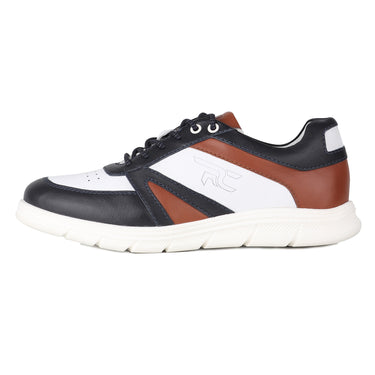 REDCHIEF White/Blue Leather Casual Derby for Men RC3950 157