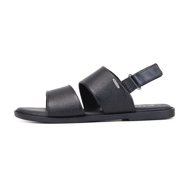 RED CHIEF Black Leather Formal Shoes for Men RC4097 001