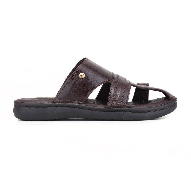 RED CHIEF Brown Leather Formal Shoes for Men RC4093 003