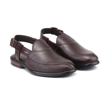 RED CHIEF Brown Leather Formal Shoes for Men RC4089 003
