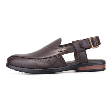 RED CHIEF Brown Leather Formal Shoes for Men RC4089 003