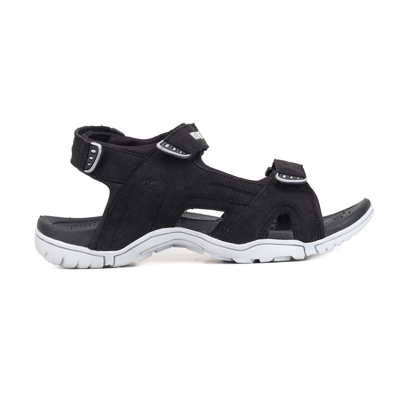 RC SPORTS Black Sandal for Men SM814 001