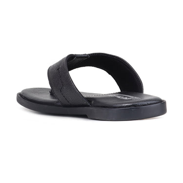 RED CHIEF Black Leather Formal Shoes for Men RC4098 001