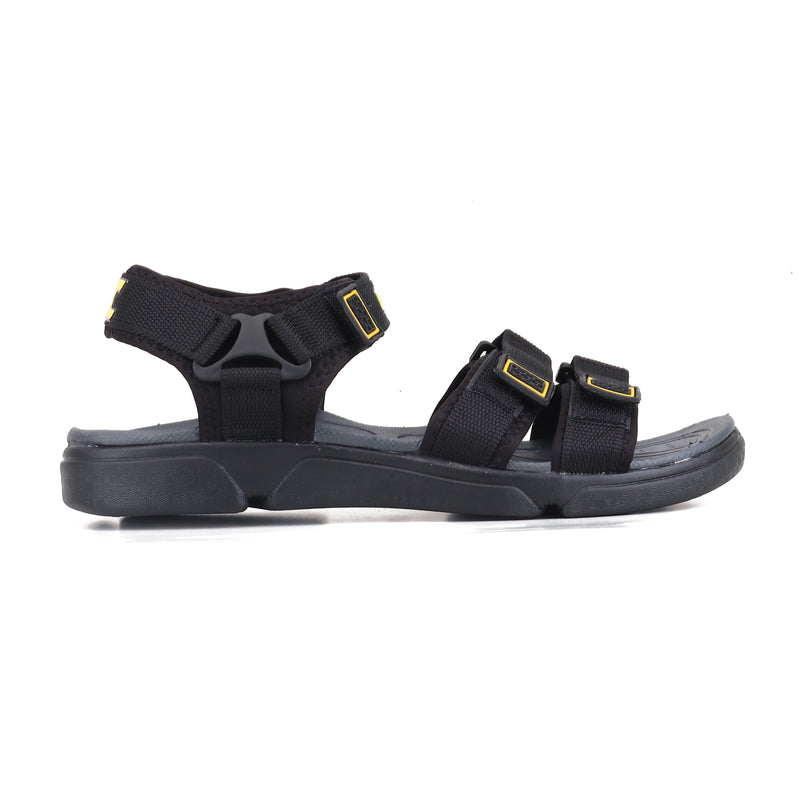 RC SPORTS Black Sandal for Men SM813 001