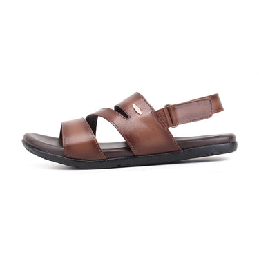 RED CHIEF Tan Leather Sandal for Men RC851 006