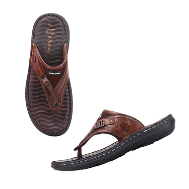 REDCHIEF Tan Leather Slipper for Men RC3991 006