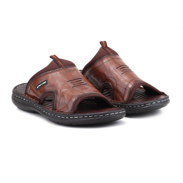 REDCHIEF Tan Leather Slipper for Men RC3994 006