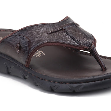RED CHIEF Brown Leather Formal Shoes for Men RC4082 003