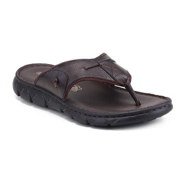 RED CHIEF Brown Leather Formal Shoes for Men RC4082 003