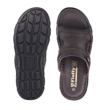 RED CHIEF Brown Leather Casual Shoes for Men RC4086 003