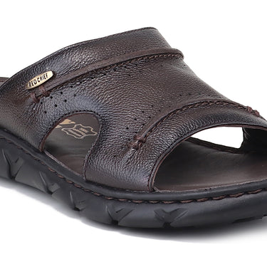 RED CHIEF Brown Leather Casual Shoes for Men RC4086 003