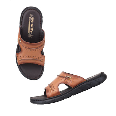 RED CHIEF Tan Leather Casual Shoes for Men RC4086 006