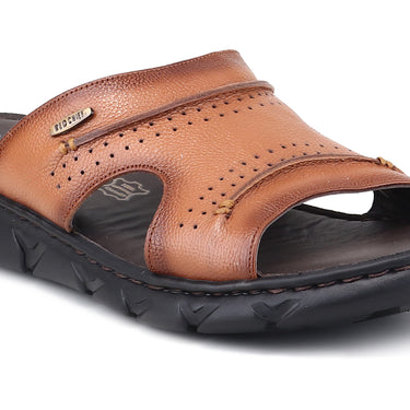 RED CHIEF Tan Leather Casual Shoes for Men RC4086 006
