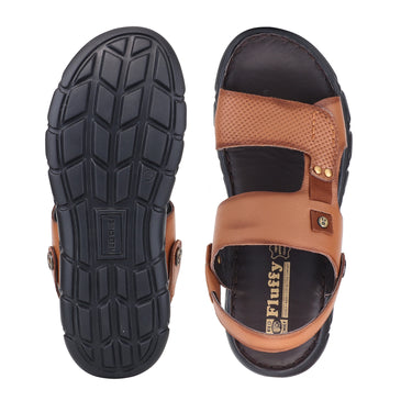 RED CHIEF Tan Leather Casual Shoes for Men RC4087 006
