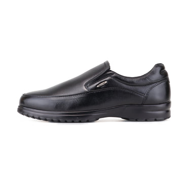 REDCHIEF Black Leather Formal Slip On for Men RC4114 001