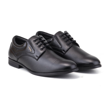 REDCHIEF Black Leather Formal Derby for Men RC4110 001