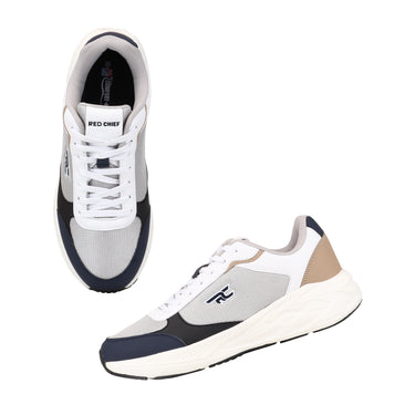 RC SPORTS White/Gray Running Shoe for Men R1778 085