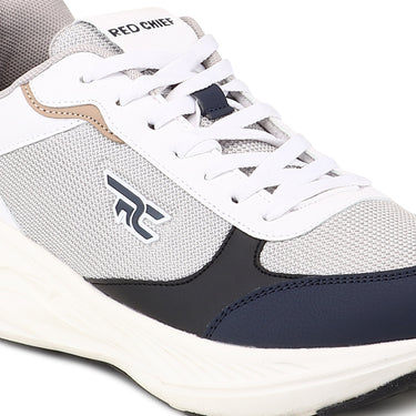 RC SPORTS White/Gray Running Shoe for Men R1778 085