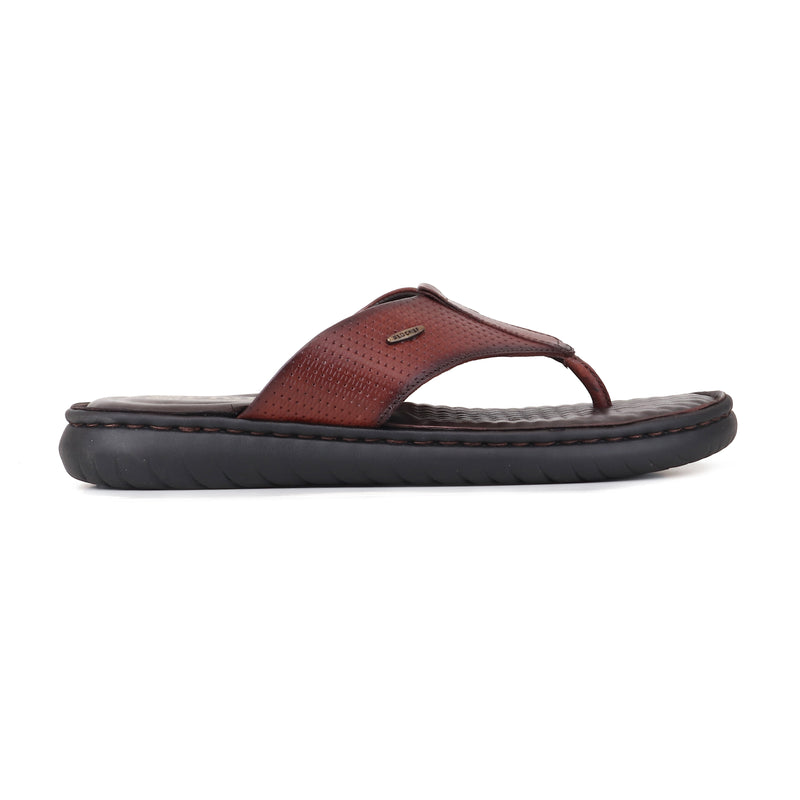 RED CHIEF Brown Leather Formal Shoes for Men RC4107 003