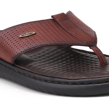 RED CHIEF Brown Leather Formal Shoes for Men RC4107 003