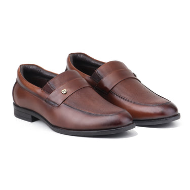 REDCHIEF Tan Leather Formal Slip On for Men RC4113 006