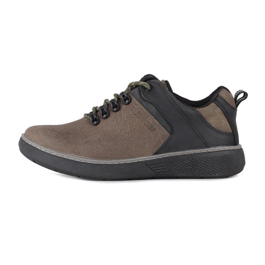 RED CHIEF Olive Leather Casual Shoes for Men RC4103 124