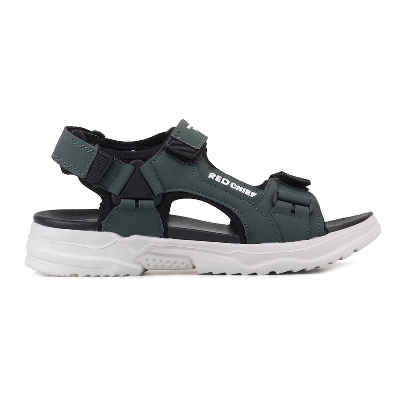 RC SPORTS Green Sandal for Men SM805 C1210