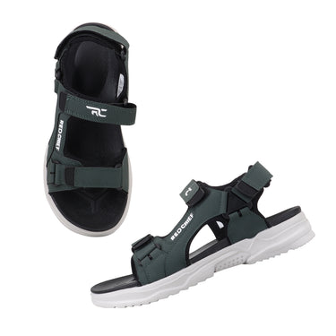 RC SPORTS Green Sandal for Men SM805 C1210