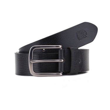 RED CHIEF Black Leather Belt for Men A80413 001