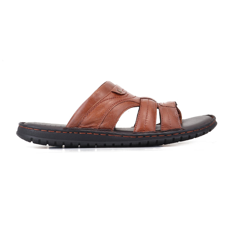 RED CHIEF Tan Leather Casual Shoes for Men RC4095 006