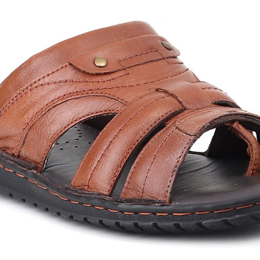 RED CHIEF Tan Leather Casual Shoes for Men RC4095 006
