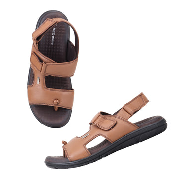 RED CHIEF Tan Leather Casual Shoes for Men RC4036-A 006