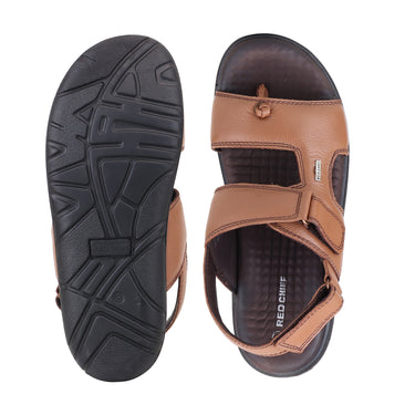 RED CHIEF Tan Leather Casual Shoes for Men RC4036-A 006