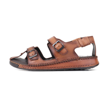 RED CHIEF Tan Leather Sandal for Men RC6082 006