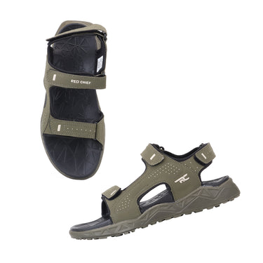 RC SPORTS Olive Green Sandal for Men SM816 G0045