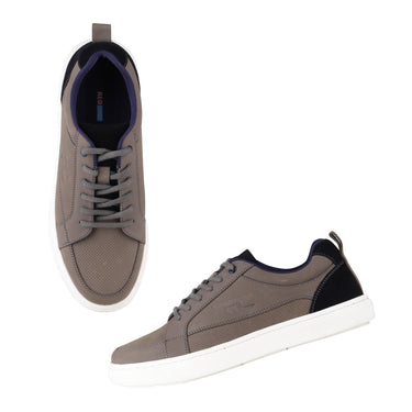 REDCHIEF Gray Leather Casual Sneaker for Men RC3966 005